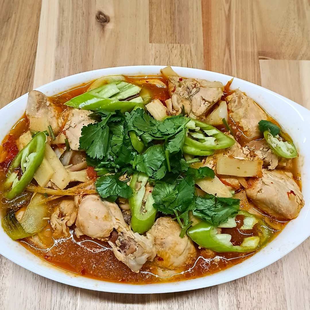 Naga Style Chicken with Bamboo Shoot - Order Chicken Online