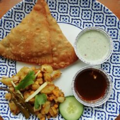 Punjabi Aloo Samosa (Crispy Potato-Filled Indian Snack)