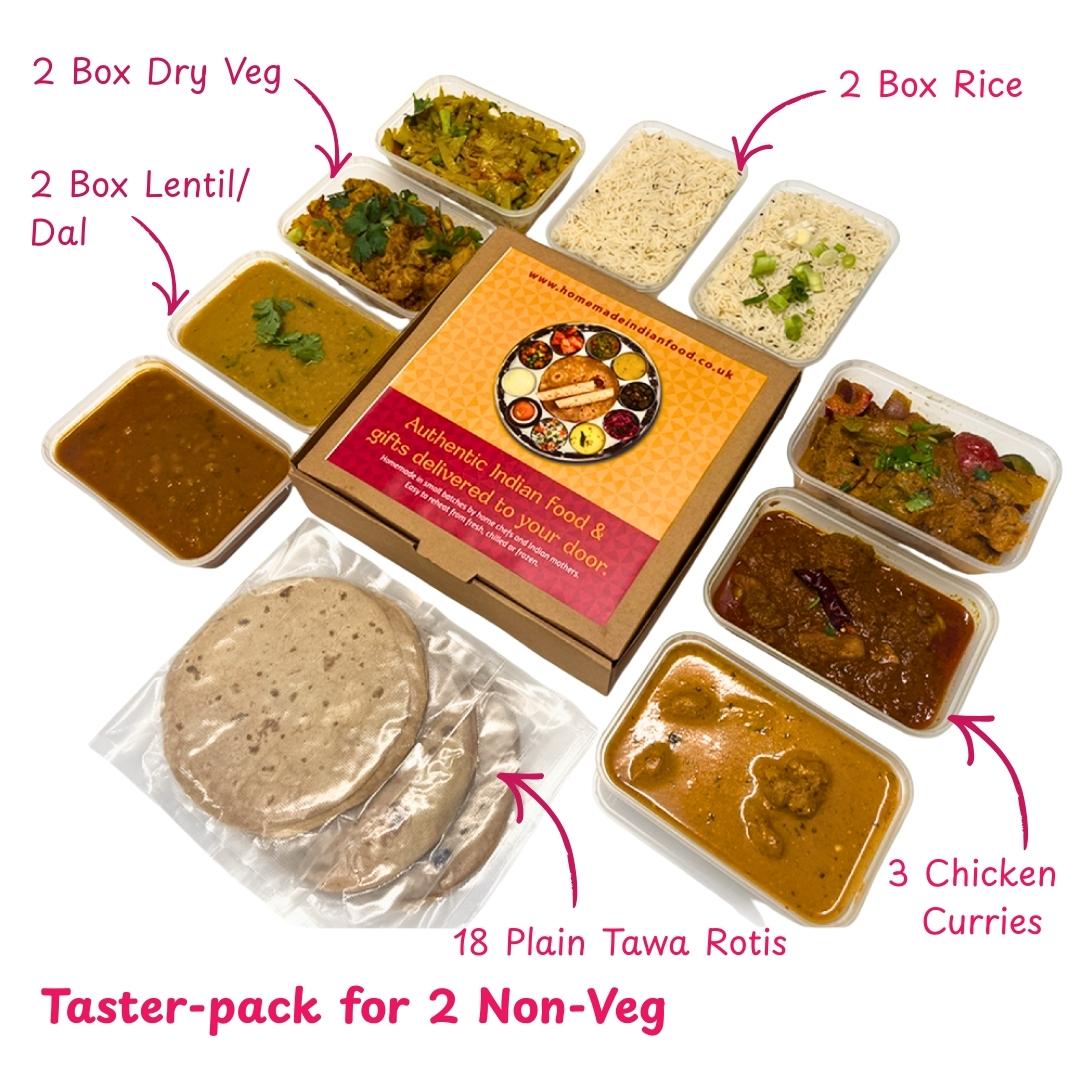 Taster pack for 2 non veg