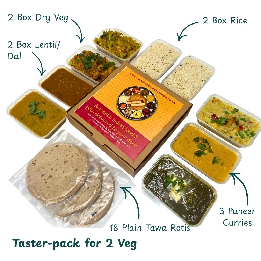 Tater pack for 2 Veg