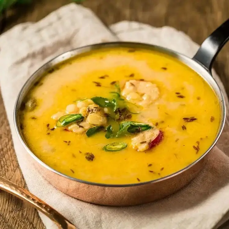 Sultani Dal creamy Lucknowi toor dal Indian lentil curry rich and smooth texture