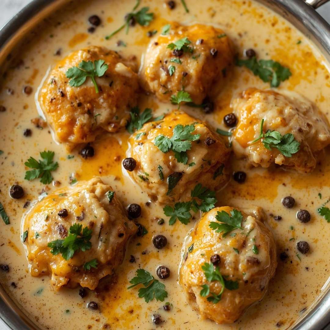 Lucknowi Kali Mirch Chicken (Black Pepper Chicken Curry) UK