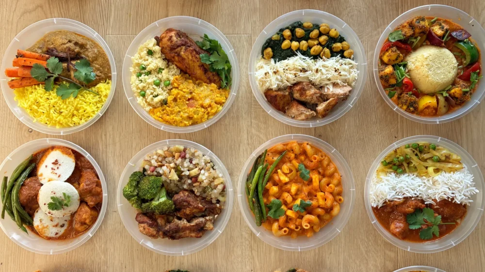 Soya Tikka Masala with Herbed Couscous & Peppers