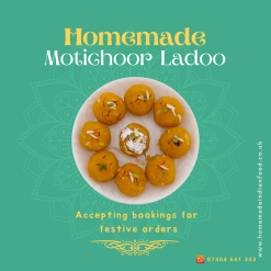 Nagpur Motichoor Laddu (Sweet Chickpea Flour Balls)