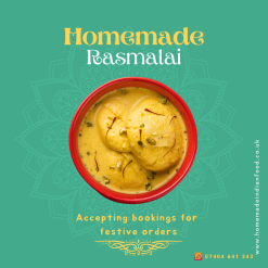 Homemade Rasmalai (Milk Soaked Cheese Dumplings)