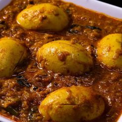 Mughali Mince Lamb & Egg Curry (Spiced Minced Lamb with Boiled Eggs)