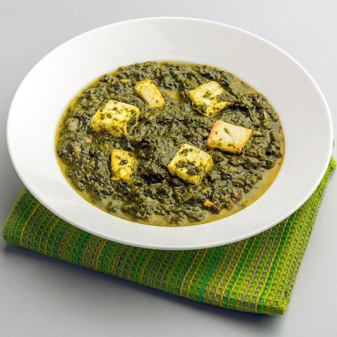 Benaresi Palak Paneer (Spinach & Cottage Cheese Curry)