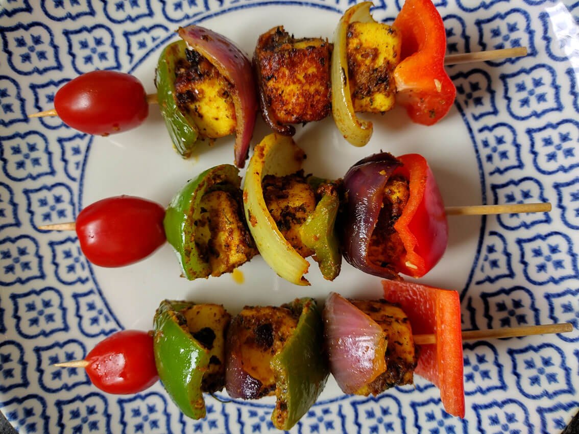 Punjabi Paneer Tikka Masala (Smoky Cottage Cheese Curry)
