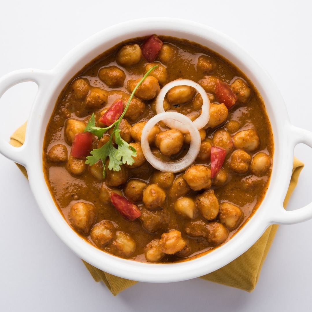 Punjabi Kala Chana (Black Chickpeas Curry)
