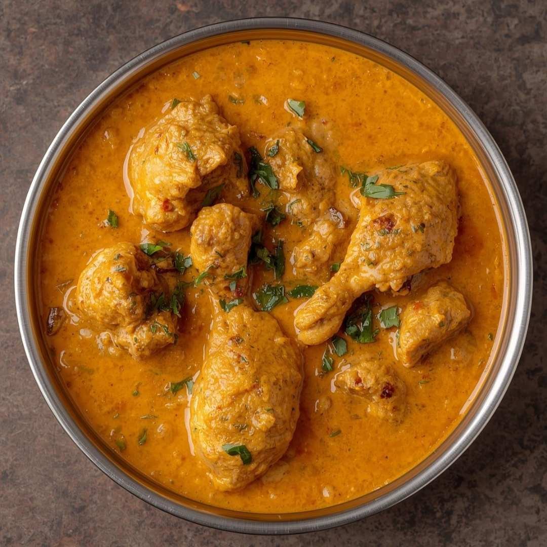Delhi Chicken Korma (Creamy Mildly-Spiced Chicken Curry)